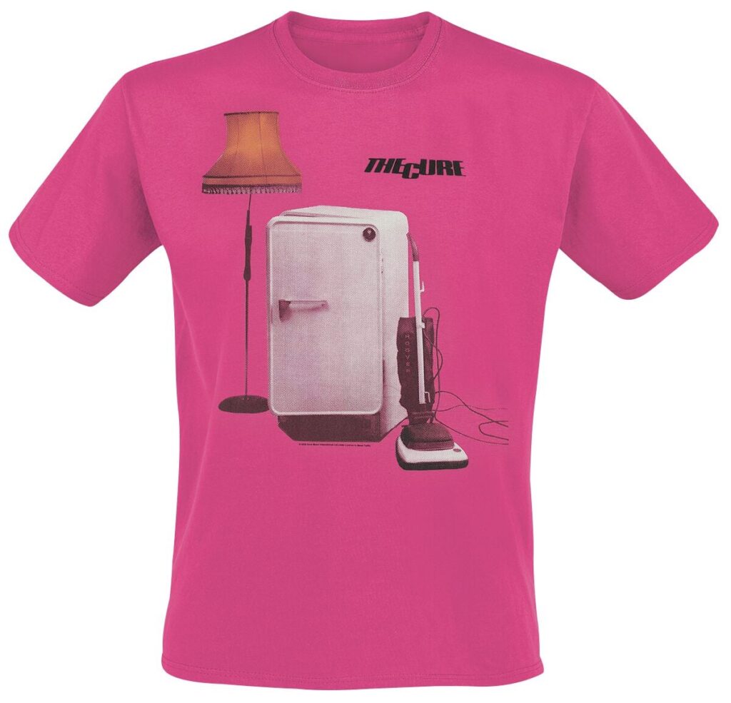 The Cure Imaginary Boys T-shirt pink