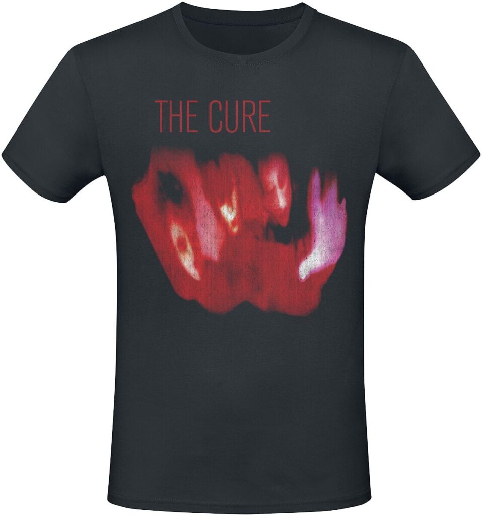 The Cure Pornography 1982 T-shirt black