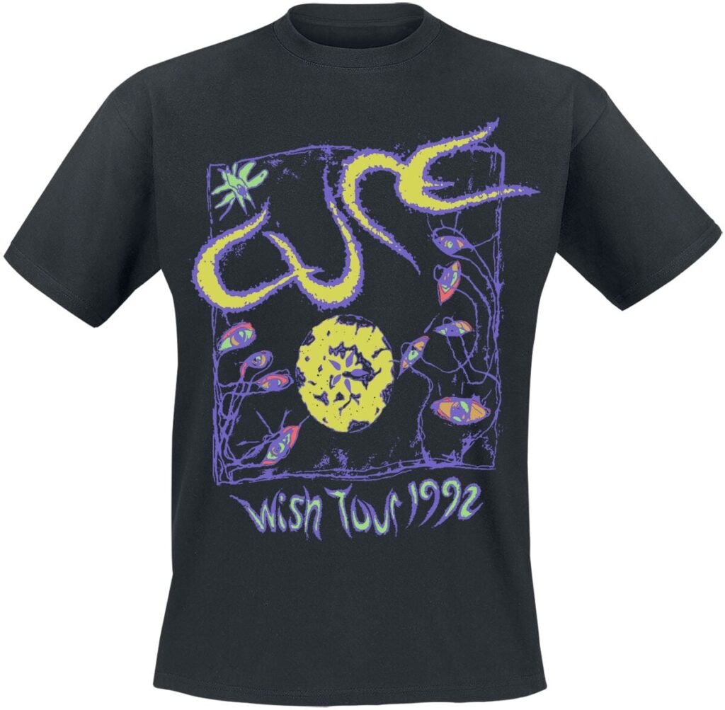 The Cure Tour '92 T-shirt black