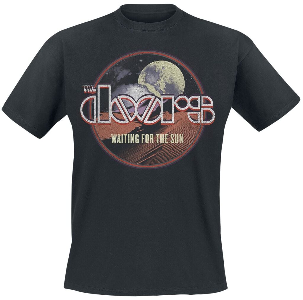 The Doors Waiting For The Sun T-shirt black