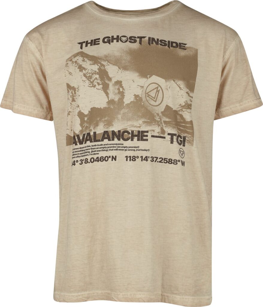 The Ghost Inside Avalanche T-shirt beige