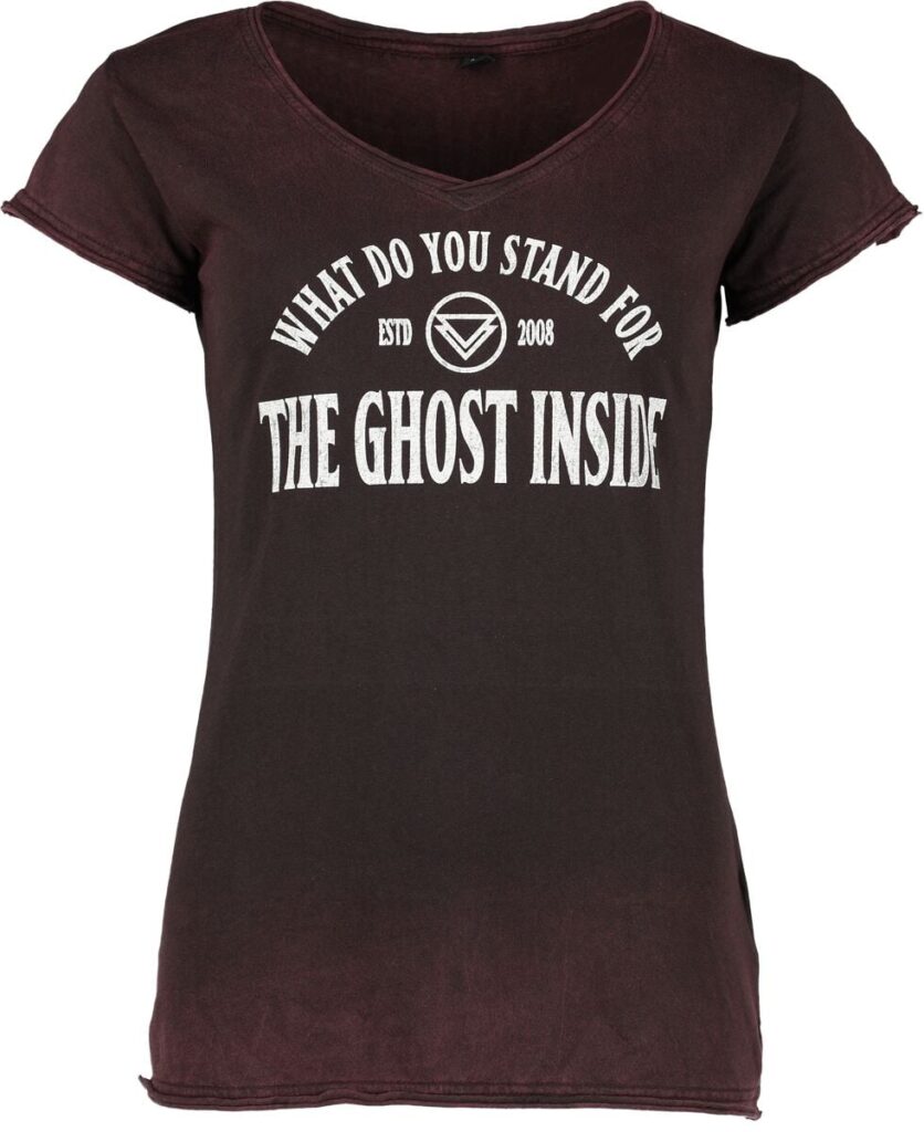 The Ghost Inside Best Of Me T-shirt wine red