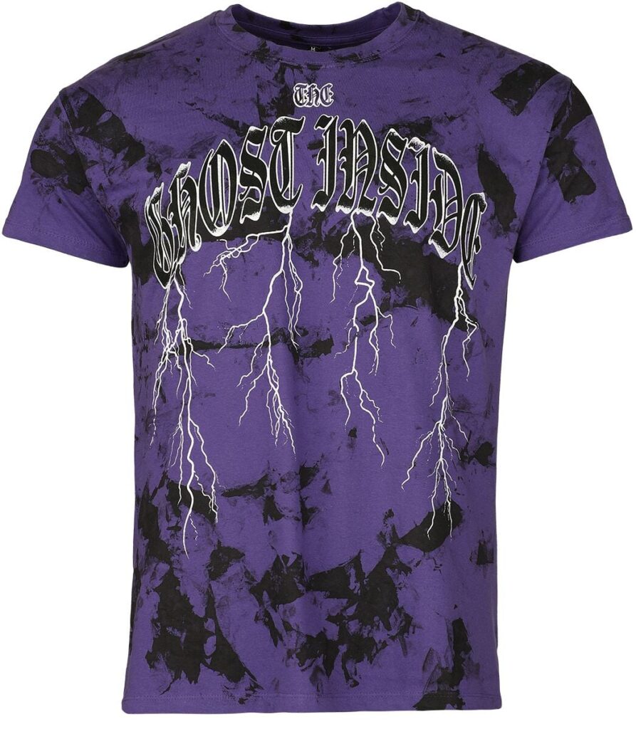 The Ghost Inside Thunder T-shirt purple black