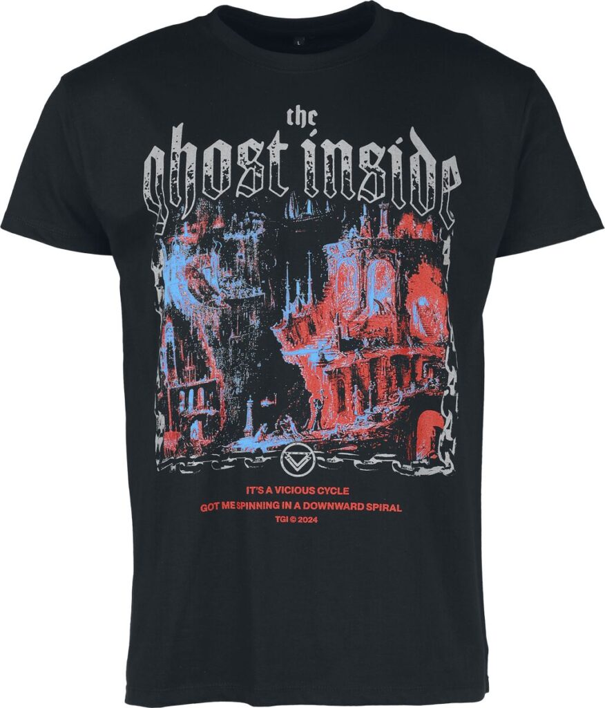 The Ghost Inside Vicious Circle T-shirt black