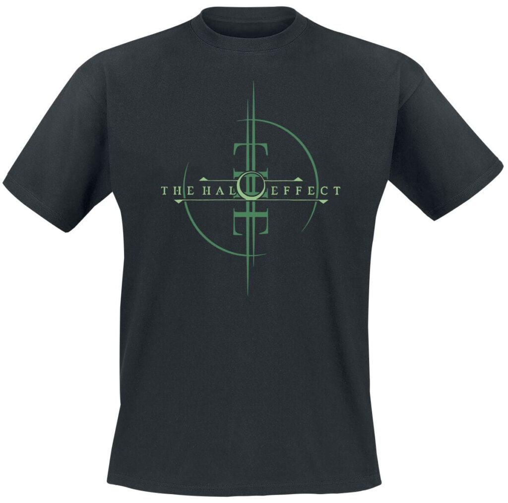 The Halo Effect Circle Logo T-shirt black