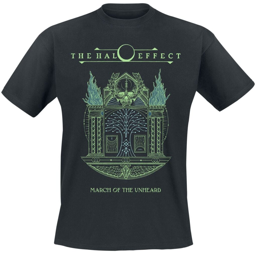 The Halo Effect March of the Unheard T-shirt black