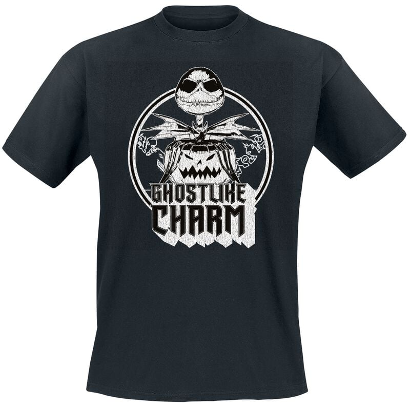 The Nightmare Before Christmas Charm T-shirt black