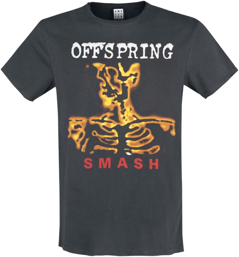 The Offspring Amplified Collection - Smash T-shirt charcoal