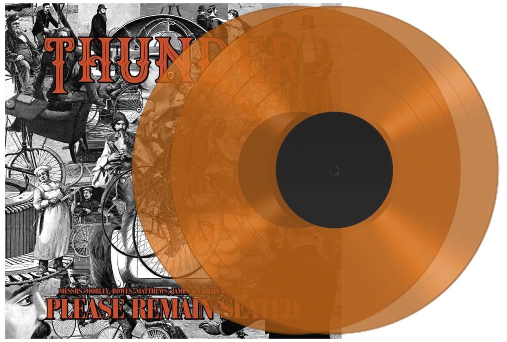 Thunder Please remain seated LP orange