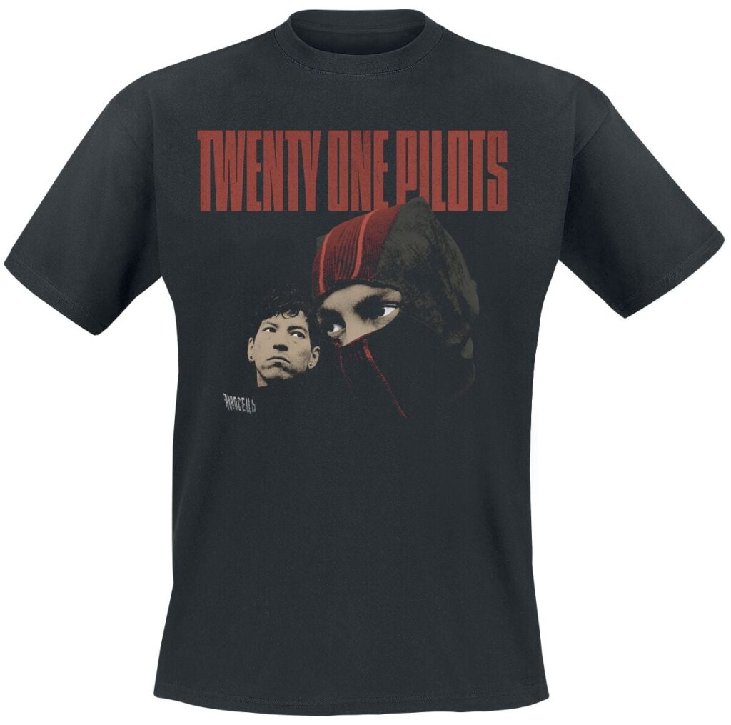 Twenty One Pilots Two Heads T-shirt black