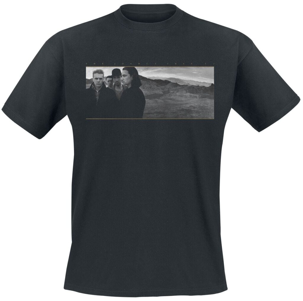 U2 Joshua Tree T-shirt black