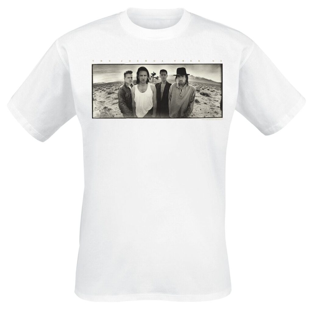 U2 Joshua Tree T-shirt white