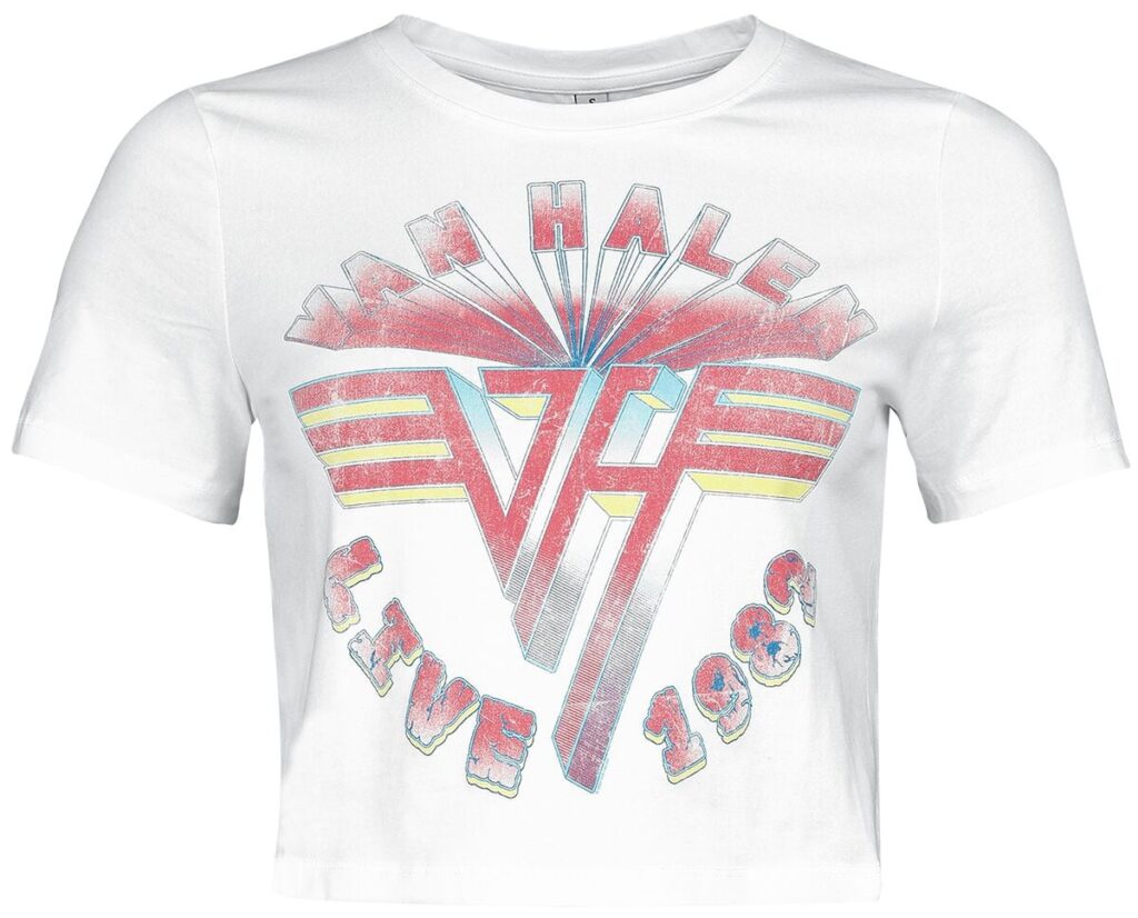 Van Halen Live '82 T-shirt white