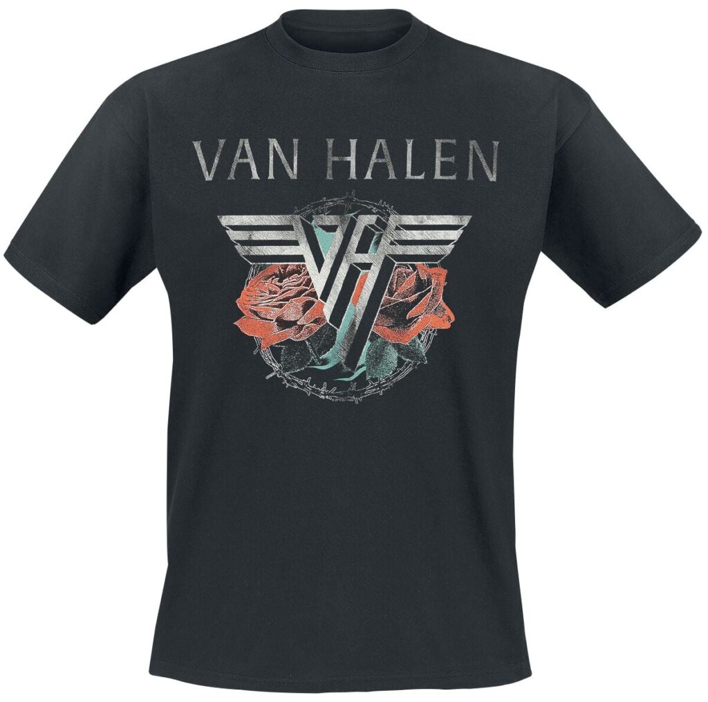 Van Halen Tour 1984 T-shirt black