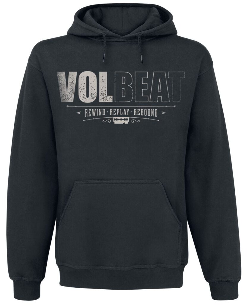 Volbeat Cover - Rewind, Replay, Rebound Hoodie black