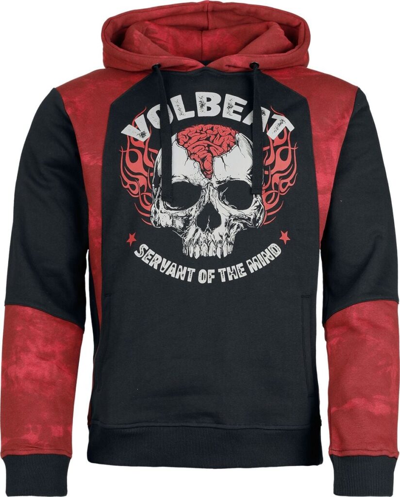 Volbeat EMP Signature Collection Hoodie black dark red
