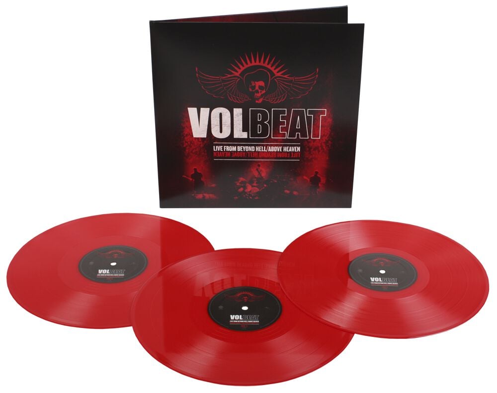 Volbeat Live from beyond hell / Above heaven LP red