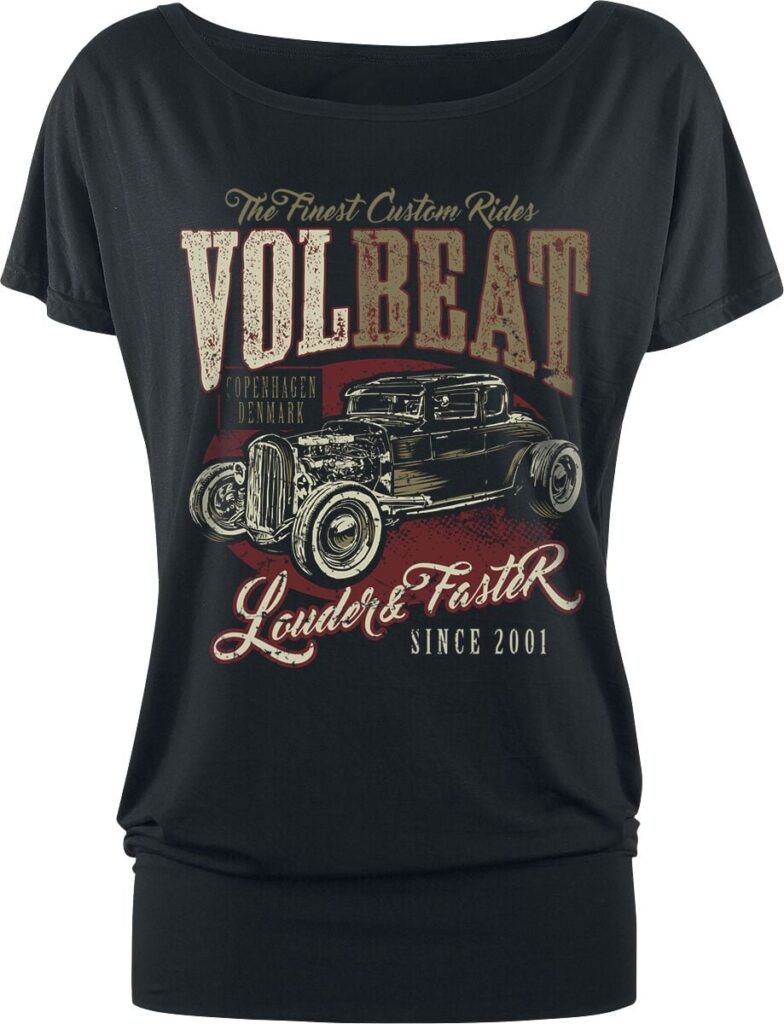 Volbeat Louder And Faster T-shirt black
