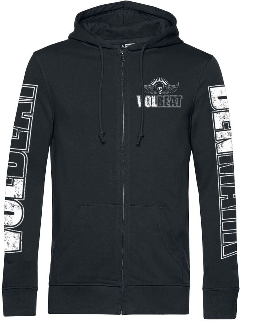 Volbeat Razorblade Hoodie Jacket black