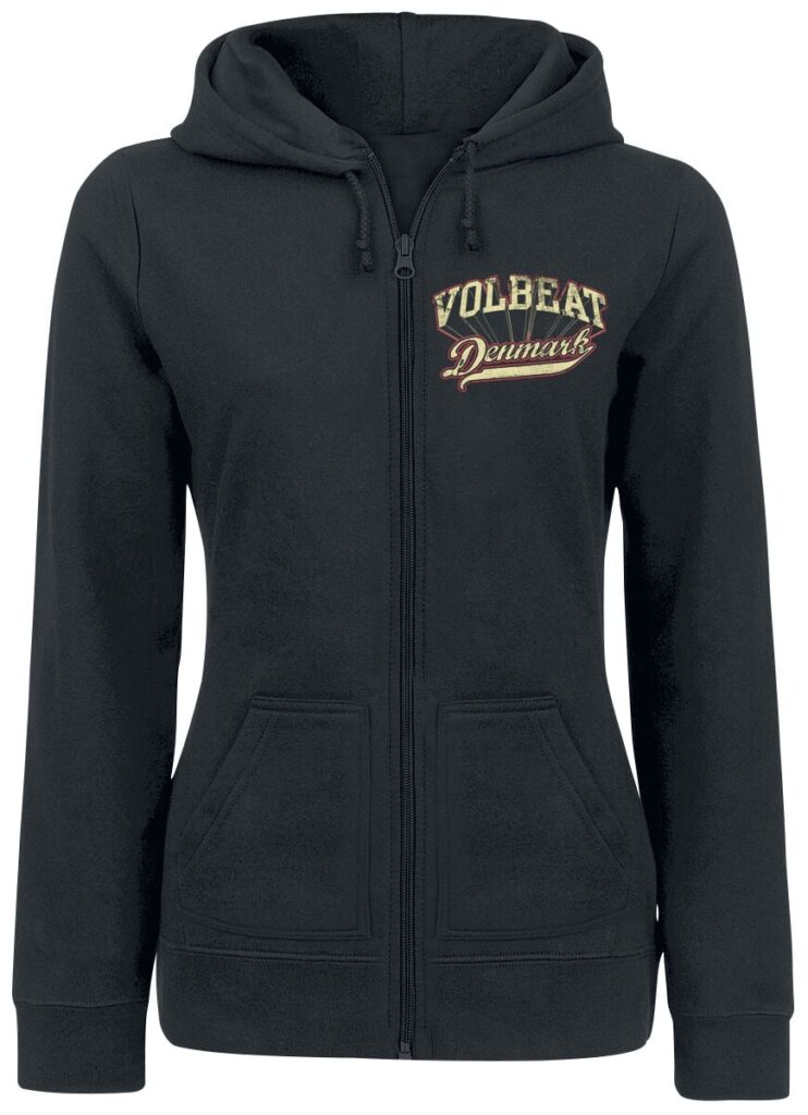 Volbeat Rise From Denmark Hoodie Jacket black