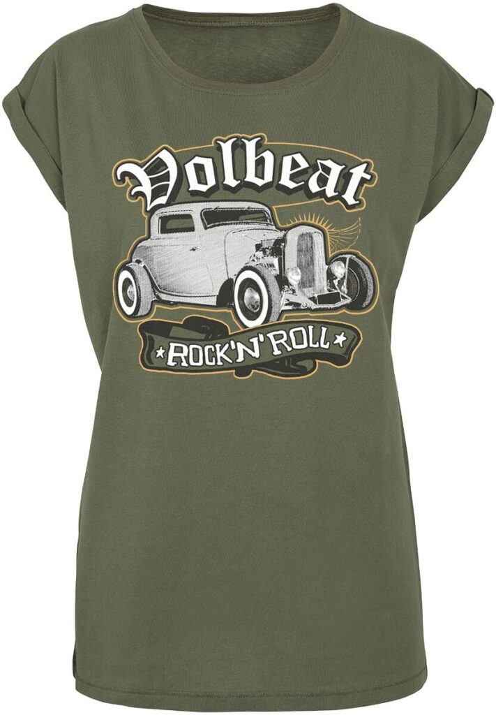 Volbeat Rock'N'Roll T-shirt olive