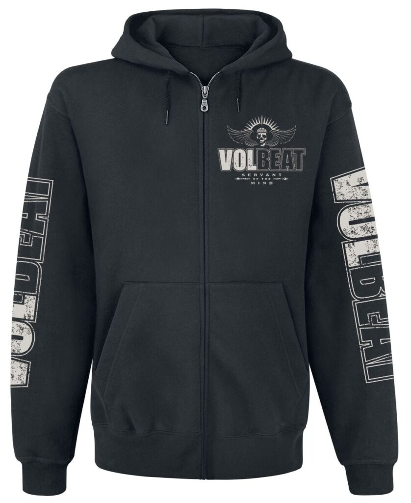 Volbeat Servant of the mind Hoodie Jacket black