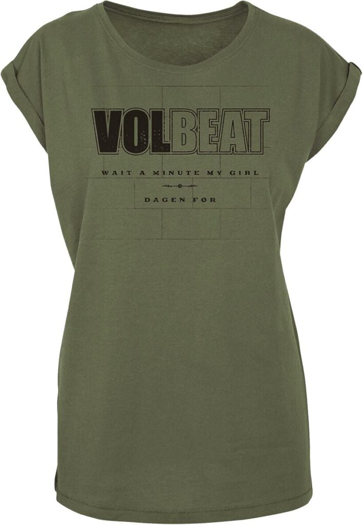 Volbeat Wait A Minute My Girl T-shirt sand
