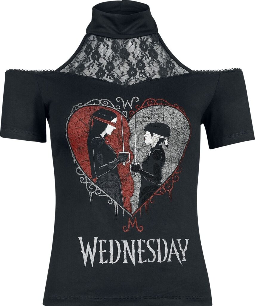 Wednesday The Challenge T-shirt black
