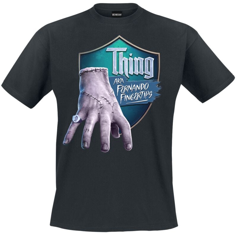 Wednesday Thing - Fernando Fingertips T-shirt black