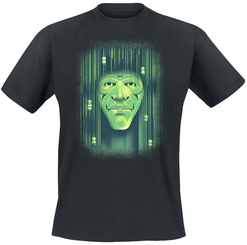 Wicked Emerald City Face T-shirt black