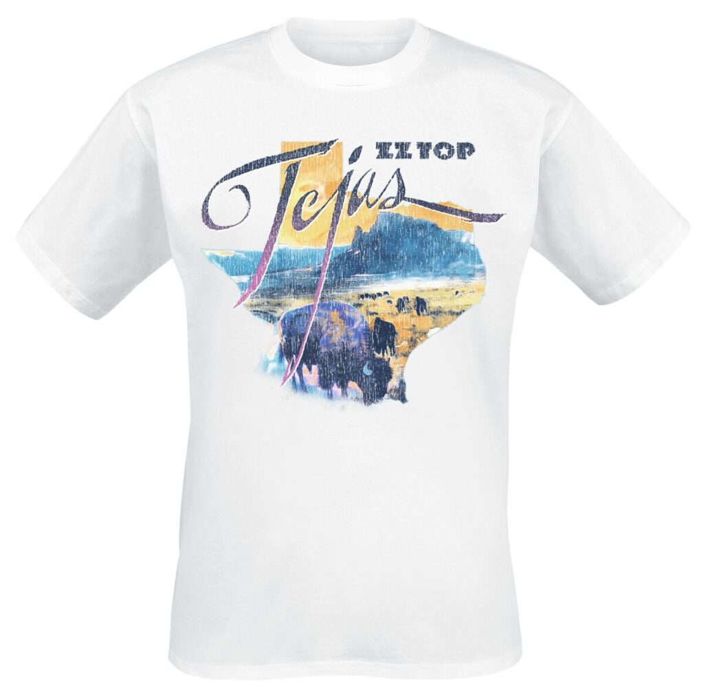ZZ Top Tejas T-shirt white